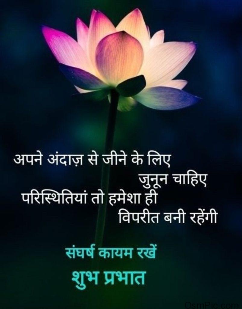 New Good Morning Hindi Images Quotes Shayari Pictures Hd Photos