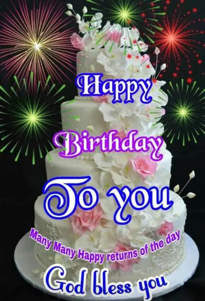 Birthday Cake With Photo Frame and Name Editor Online